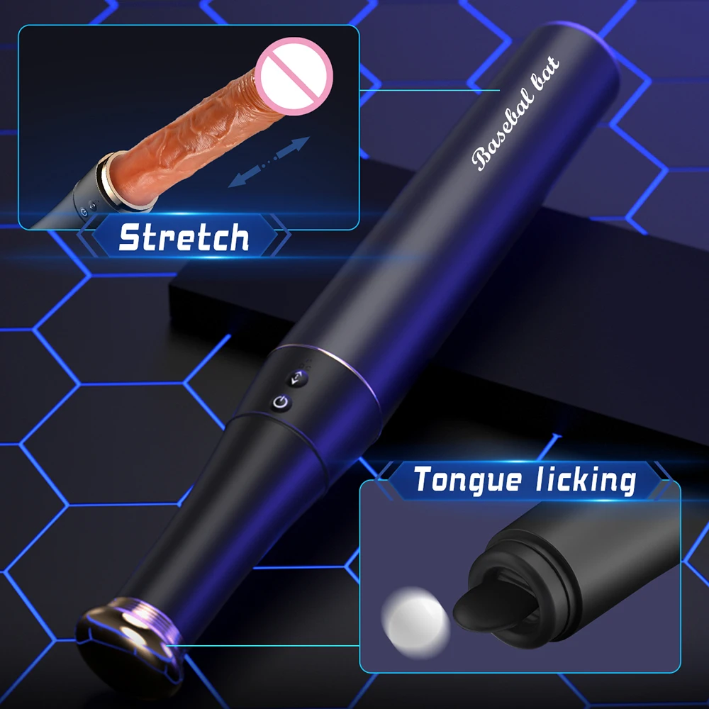 Thrusting AV Dildo Vibrator for Women Tongue Licking Clit Vagina Stimulator with 10 Vibration Thrust G Spot Mastrubator Sex Toys - Image 12