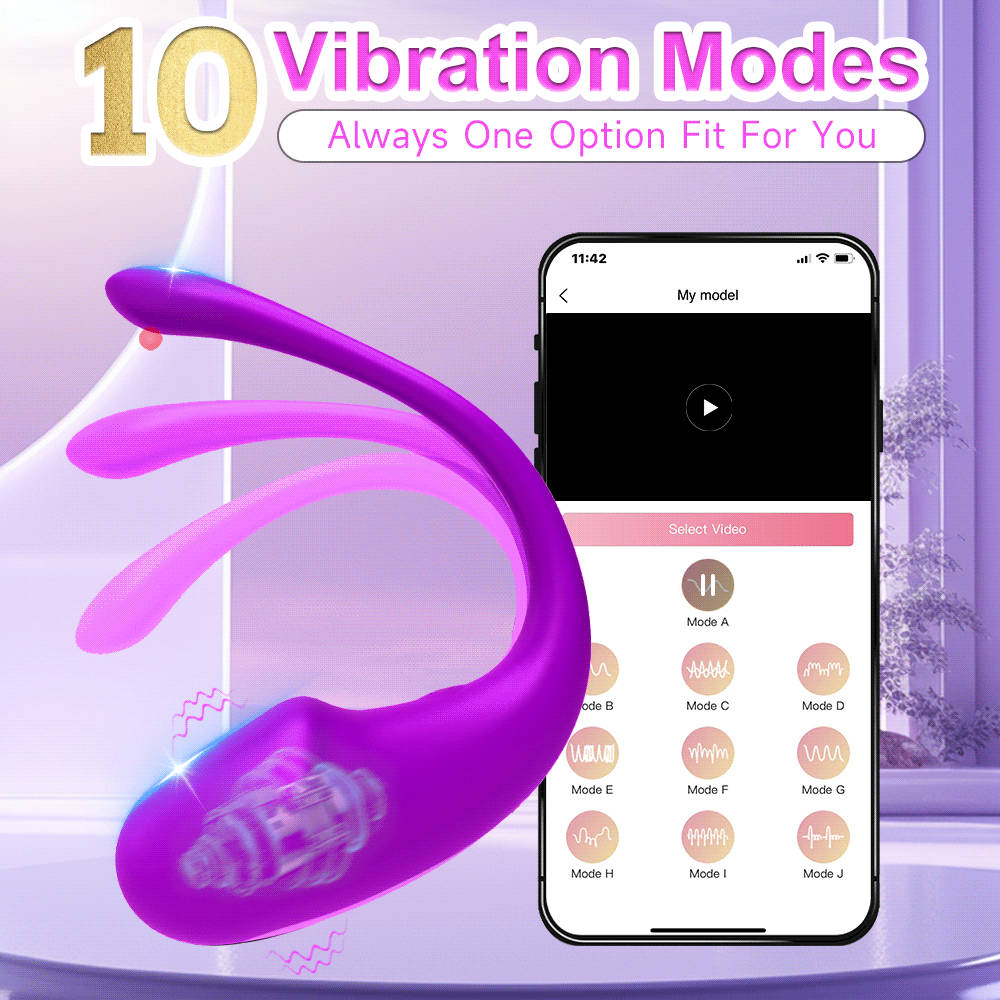 Xlucia Bluetooth vibrating egg for women.