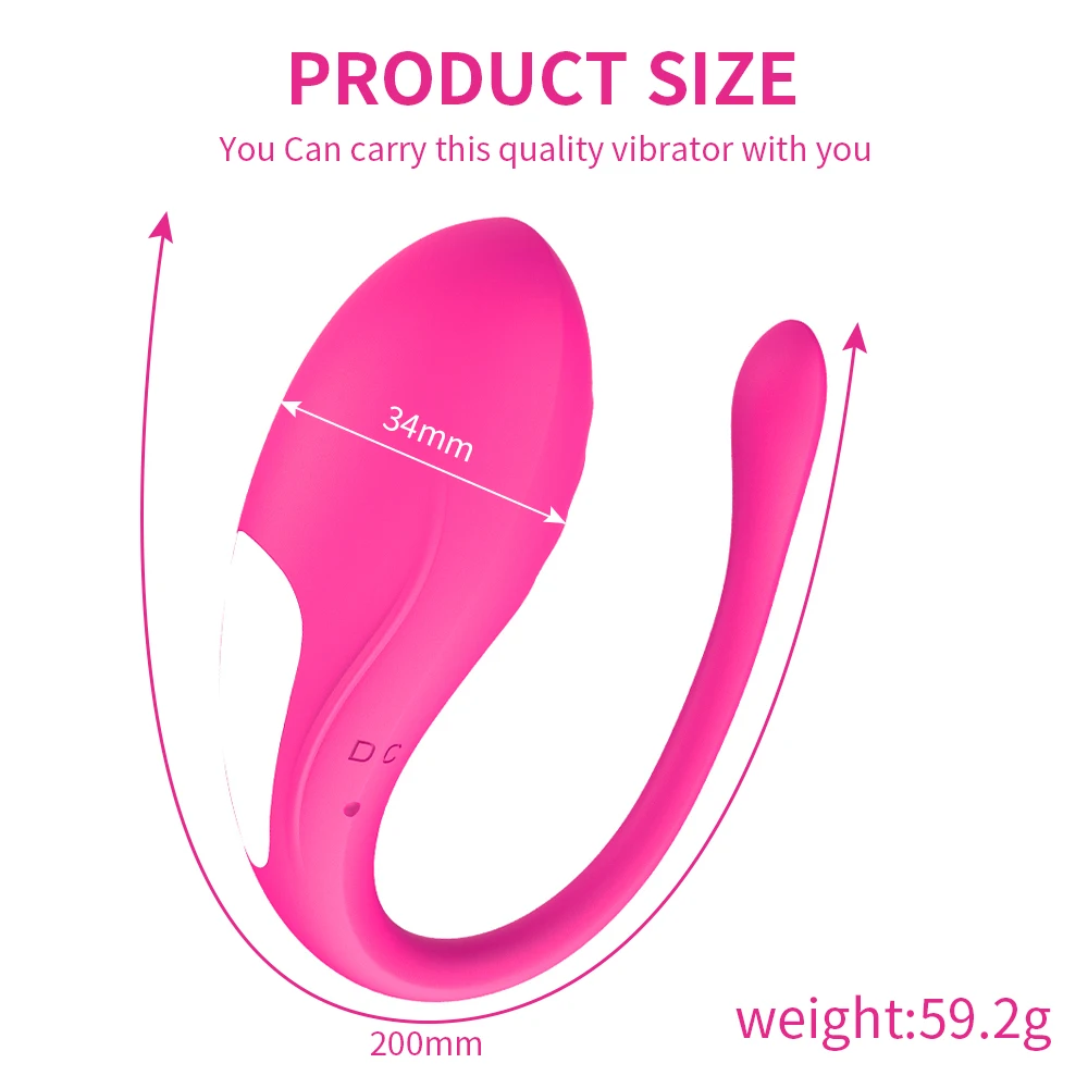 A sleek, purple wearable vibrating egg massager by Xlucia with a contoured design for G-spot and anal stimulation, shown next to a smartphone displaying the control app.