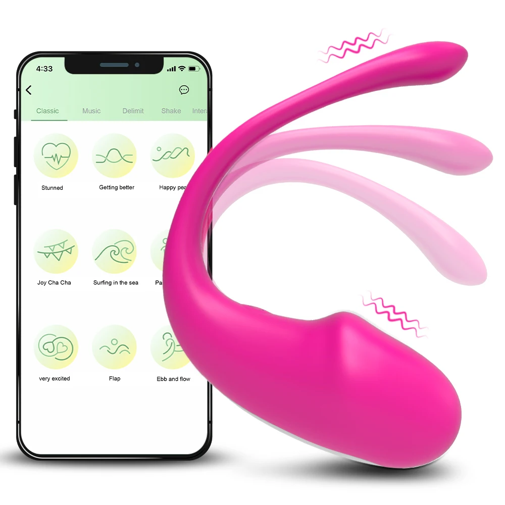 Xlucia Bluetooth vibrating egg for women.