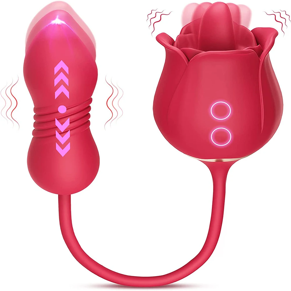 Experience the ultimate in intimate versatility with this multi-functional device. Designed for clitoral, nipple, and G-spot stimulation, it features powerful thrusting and licking modes. This adult toy offers targeted pleasure for individuals or couples seeking premium sensations. Key Benefits Dual Stimulation: Enjoy powerful licking and thrusting functions for total body satisfaction. Versatile Use: Perfect for clitoral, nipple, G-spot, and anal exploration in one device. Ergonomic Design: Shaped specifically to target your most sensitive spots with precision. Couples Play: Enhance shared intimacy with a tool designed for both solo and joint use. Multiple Modes: Toggle between various intensities to find your perfect level of pleasure. Who Is This Product For? This product is designed for adults seeking a comprehensive and adaptable pleasure tool. It is ideal for: Women looking for combined clitoral licking and internal G-spot thrusting. Couples wanting to add a new dimension of stimulation to their bedroom play. Adventurous Users interested in a high-quality, multi-purpose toy for full-body use. Quality, Safety, and Responsibility Crafted from body-safe, premium materials, this toy ensures a comfortable and skin-friendly experience. It is built for durability and consistent performance. Always use with water-based lubricants to maintain the integrity of the surface and ensure a smooth, safe session every time. Use and Storage Gently clean with warm water and mild soap before and after each use. Ensure the device is completely dry before storing it in a cool, discreet place. Avoid direct sunlight and keep it separate from other toys to preserve the material. Call to Action Elevate your intimate moments today with the ultimate thrusting and licking rose toy. Meta Description Shop the Xlucia thrusting dildo and rose toy. Features nipple licking, G-spot thrusting, and anal stimulation for women and couples. Premium adult pleasure.