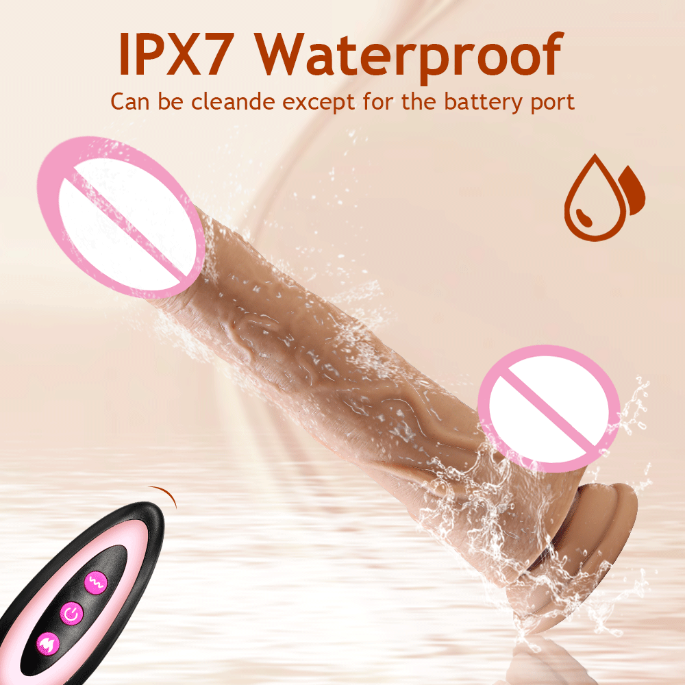 Experience Real Pleasure With This Remote Control Thrusting Realistic Dildo By Xlucia - Image 13