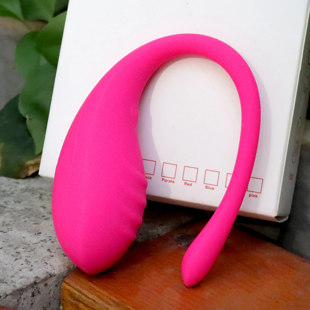 Pink wearable vibrating egg massager with a sleek wireless remote control.