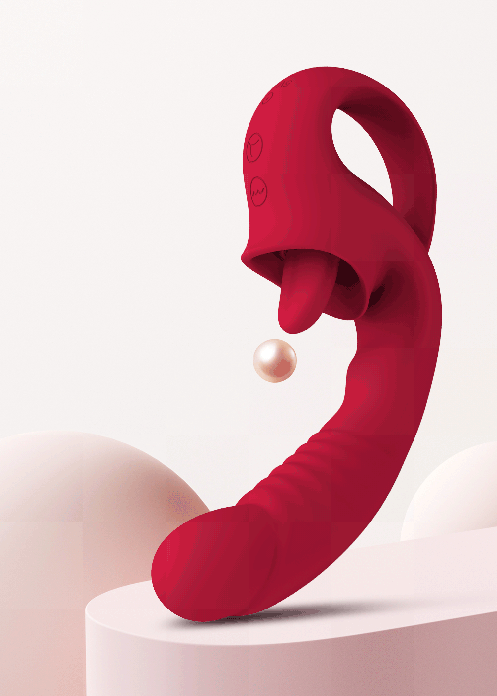 Clitoral Tongue Licking G Spot Vibrator Realistic Big Dildo Clitoralis Stimulator 10 Licking Vibrating Adult Sex Toys for Women - Image 14