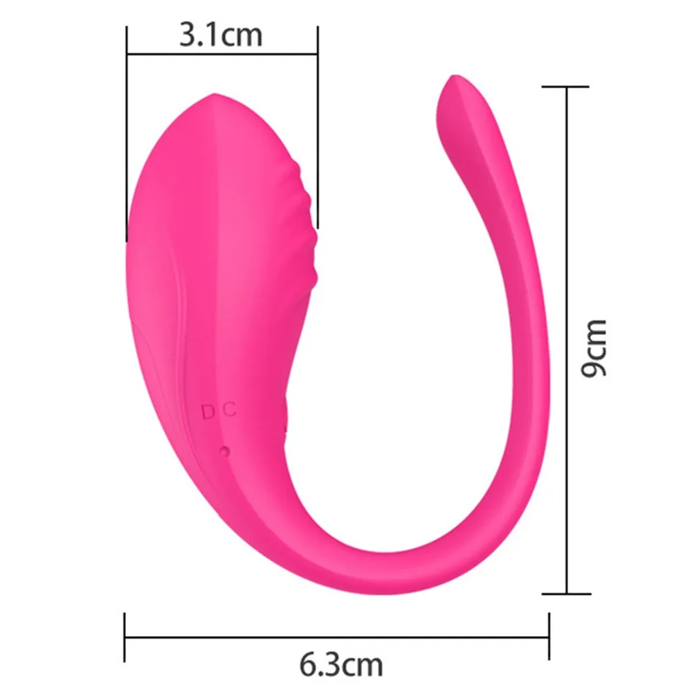 Pink wearable vibrating egg massager with a sleek wireless remote control.