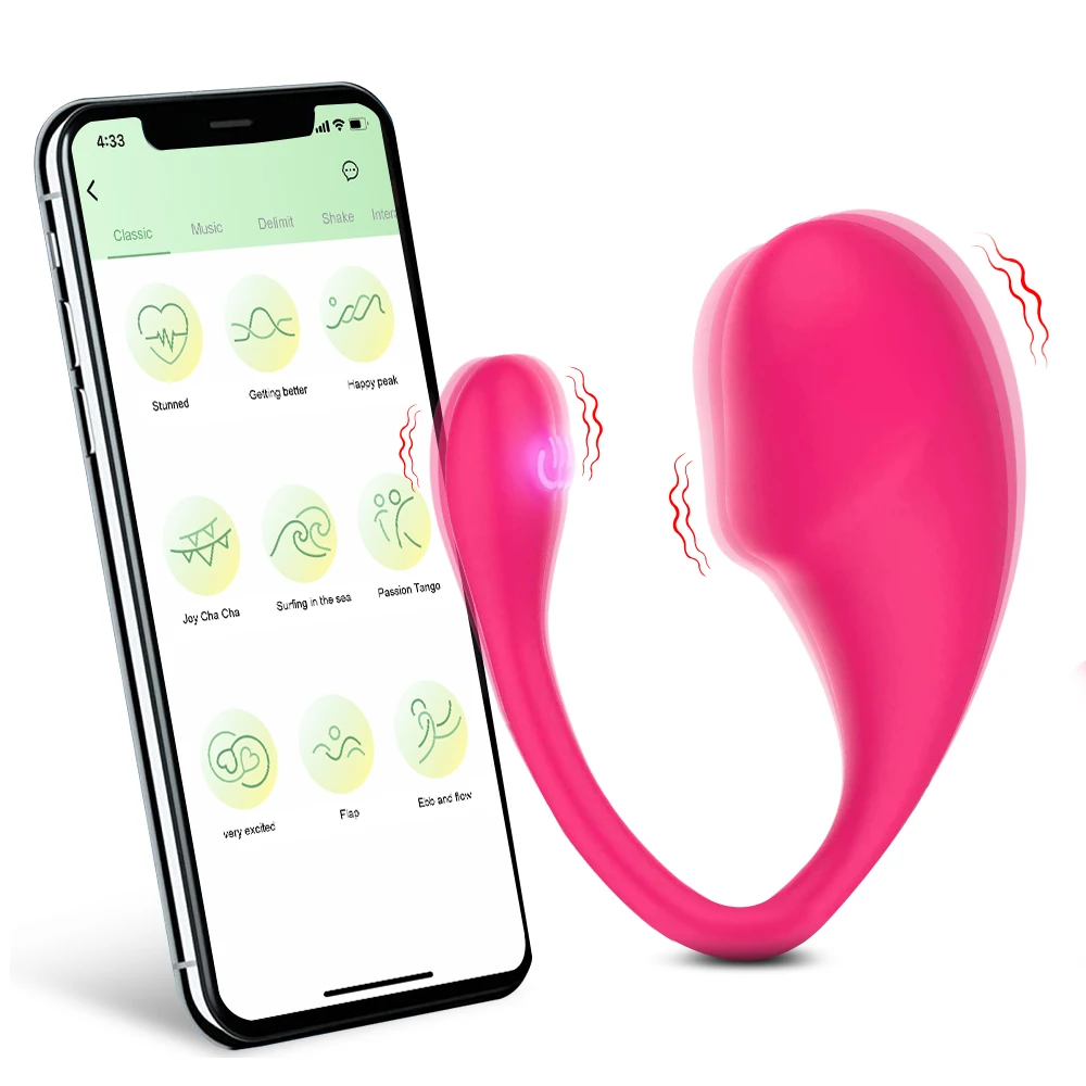 Xlucia Bluetooth vibrating egg for women.