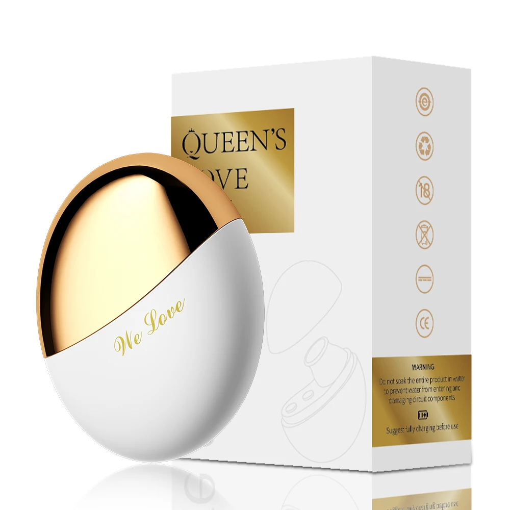 A sleek, soft silicone clitoral sucking stimulator with oral vacuum technology and G-spot vibration features.