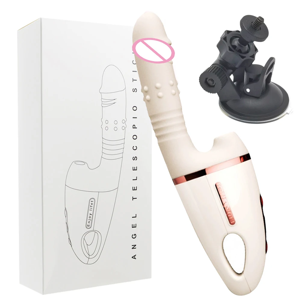 A high-performance sex machine by Xlucia featuring a black thrusting dildo and a heavy-duty suction cup base on a plain background.