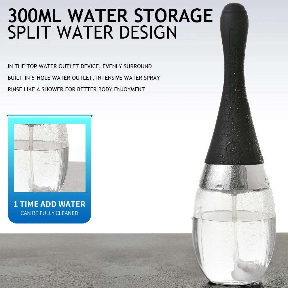 By Xlucia Fully Automatic Enema Cleaning Container Vagina Anal Douche Bulb Tool - Image 15