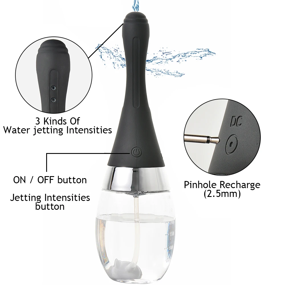 By Xlucia Fully Automatic Enema Cleaning Container Vagina Anal Douche Bulb Tool - Image 16