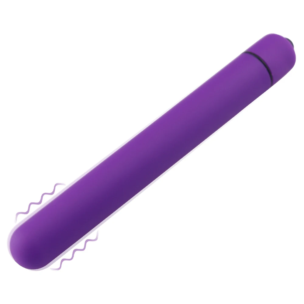 A sleek pink mini long bullet vibrator and AV stick massager for targeted stimulation