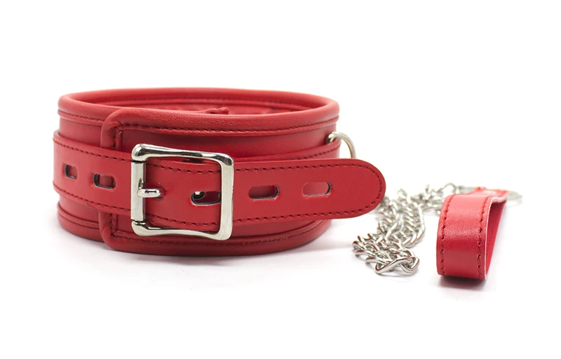 Elevate Your Intimate Bond Using This Premium Leather Bondage Collar By Xlucia - Image 14