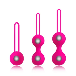 Silicone Kegel Vagina Balls for muscle tightening and vaginal exercise.