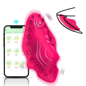 App-controlled wearable vibrating mini bullet for women and couples.