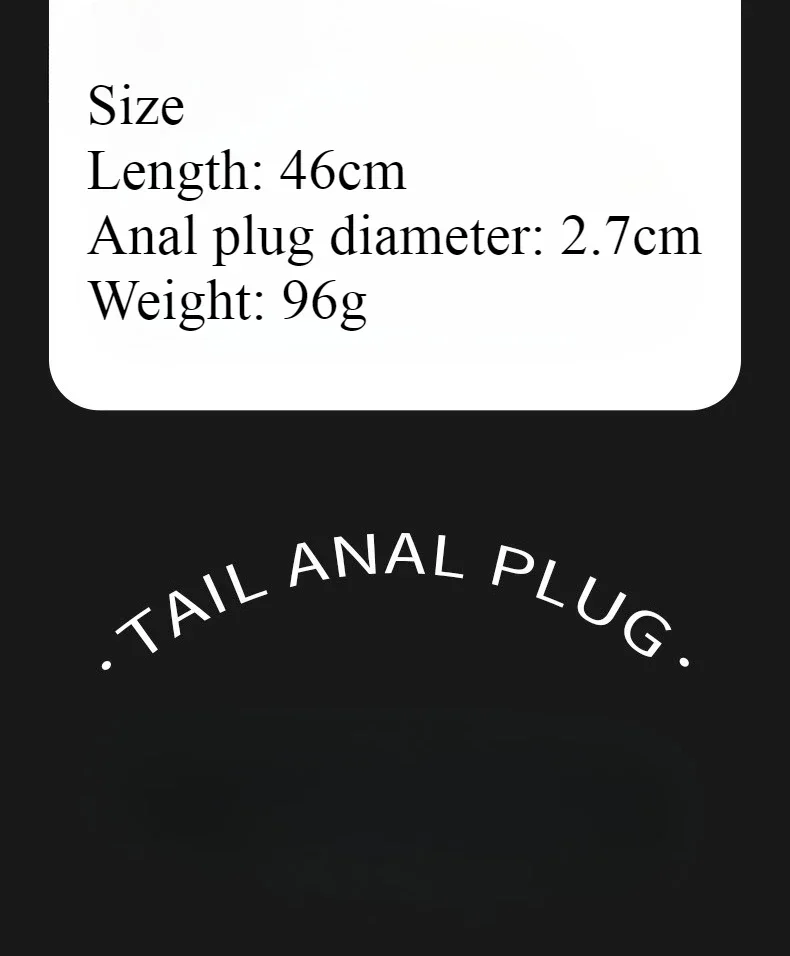 Fox Tail Anal Plug Bondage Adult Games By Xlucia For Couples Tools - Image 17