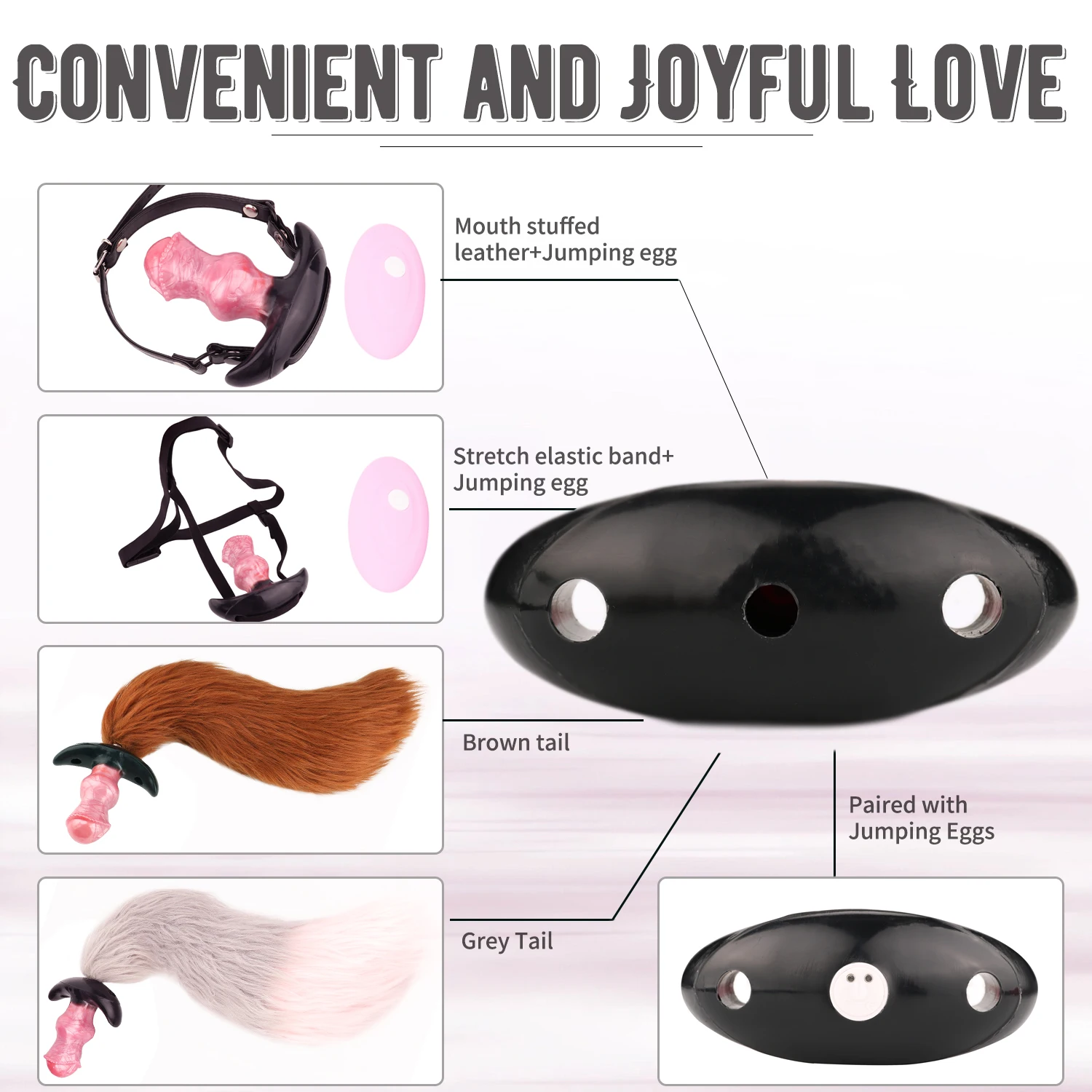 Silicone Anal Plug Vibrator Fox Tail Cosplay By Xlucia For Prostate Massage - Image 23