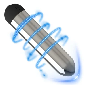 ALT TEXT: A sleek, mini USB-rechargeable bullet vibrator for targeted clitoral and G-spot stimulation.