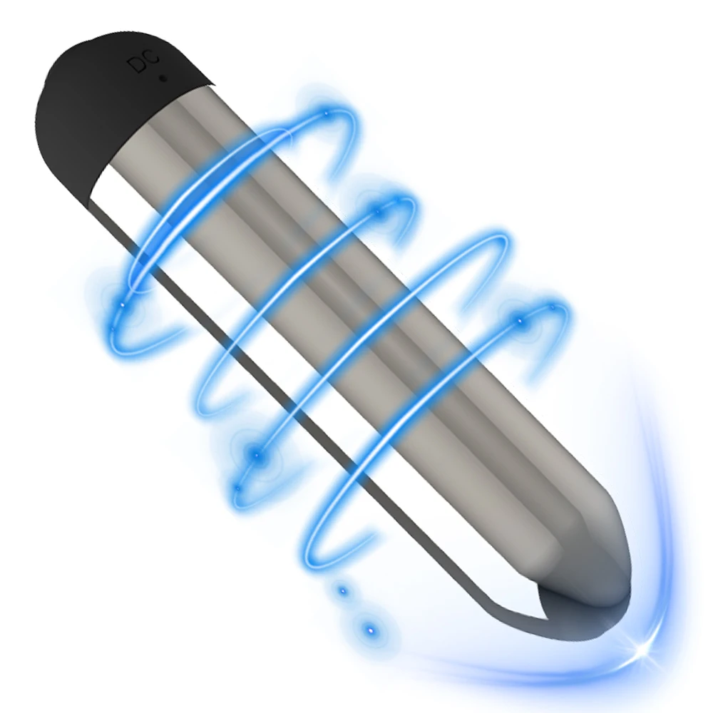 ALT TEXT: A sleek, mini USB-rechargeable bullet vibrator for targeted clitoral and G-spot stimulation.
