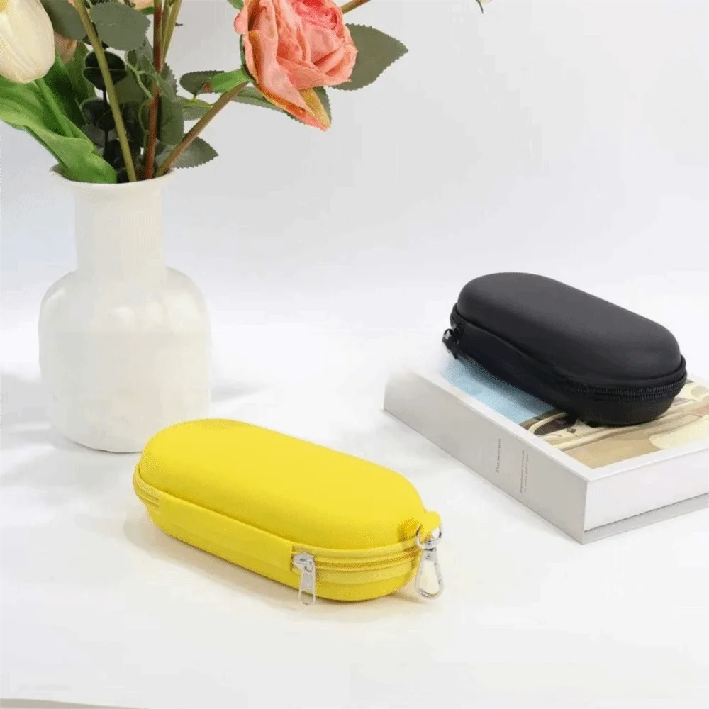 Durable Hard Shell Double Glasses Case Portable Simple Dual Sunglasses Cases Double Eyeglass Storage Box for Women Men - Image 14
