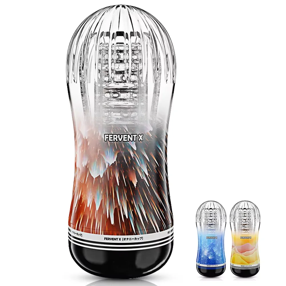 Discreet handheld silicone vagina vacuum pocket pussy masturbator for men by Xlucia.
