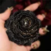 Peony Flower1 Black