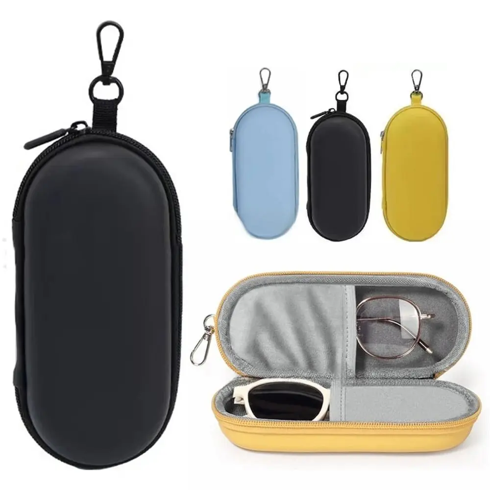 Durable Hard Shell Double Glasses Case Portable Simple Dual Sunglasses Cases Double Eyeglass Storage Box for Women Men - Image 2