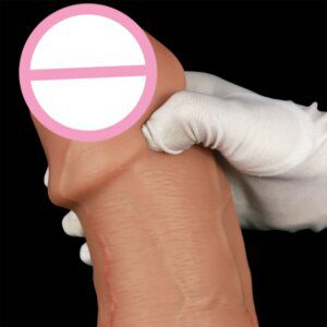 Huge Realistic Flesh Skin Silicone Penis By Xlucia For High Pure Bliss