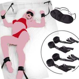 Premium Bed Restraint Sex Toys For Couples BedRoom Bondage Strap By Xlucia