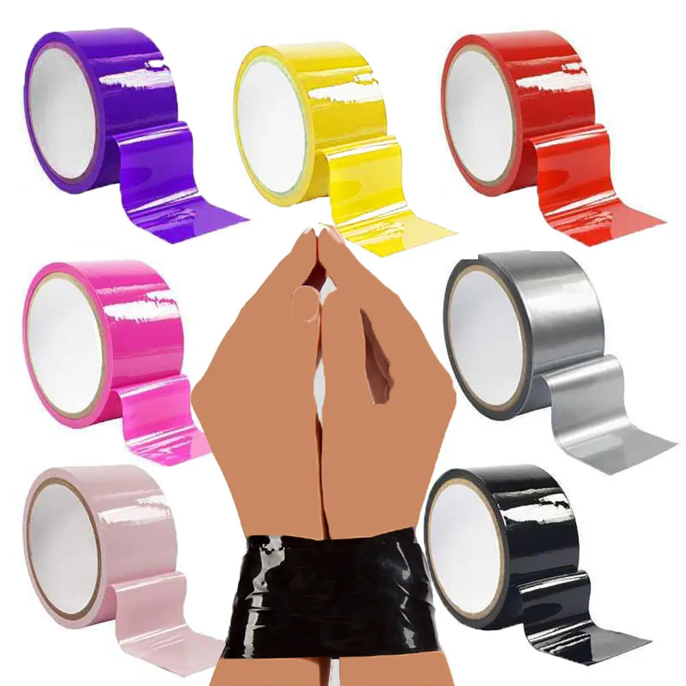 Premium Candy Color Tape By Xlucia For Gentle Body Harness Bondage Play