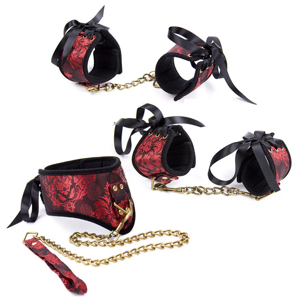 Premium Bdsm Sexy Collar Fetish Bow Bondage Leash By Xlucia Adult Game