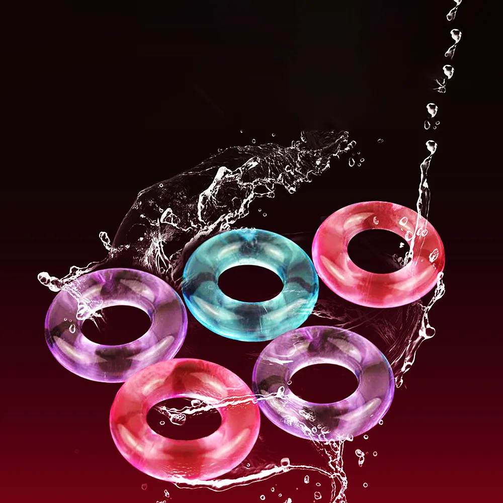 100PCS Flexible Cock Rings By Xlucia – Delay Ejaculation & Enhance Erection