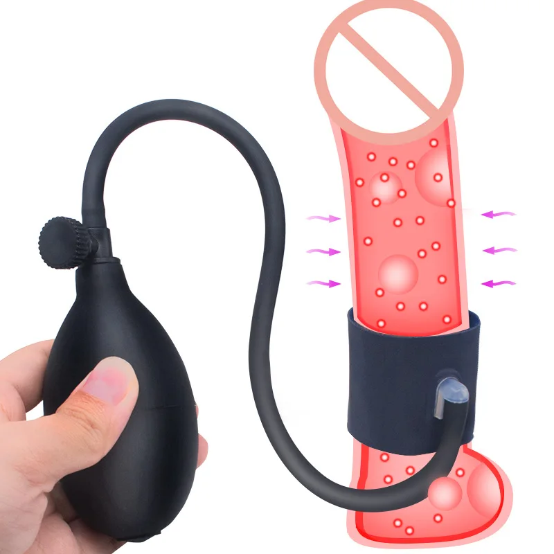 By xlucia inflatable lock ring offers massager tech and time delay now