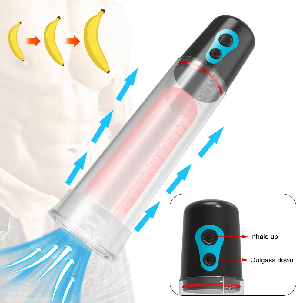 Automatic Electric Penis Pump Training And Suction Performance By Xlucia