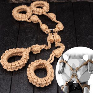 Soft Cotton BDSM Bondage Rope For Slave Play By Xlucia Now