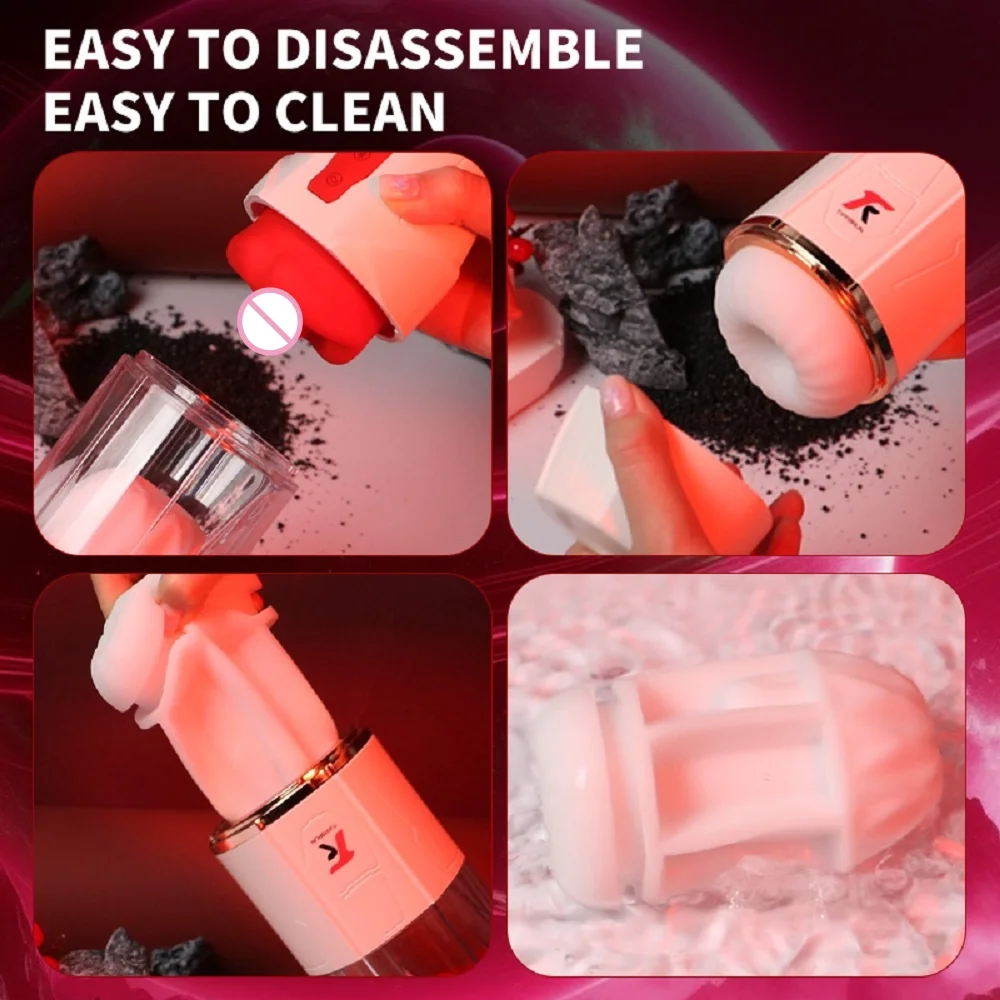 Premium Oral Sensation Realized By Xlucia Automatic Vibrating Deep Throat Male Master - Image 2